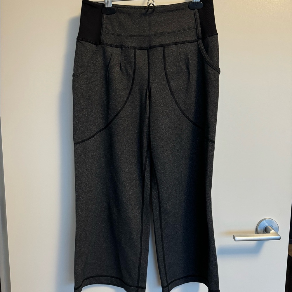 lululemon athletica Black Wide Leg Pants
